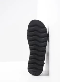 DAMES Wolky Sandalen<Yard - zwart leer