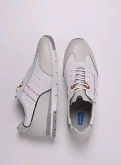 DAMES Wolky Lage Veterschoenen|Sneakers<Yell XW - gebroken wit leer