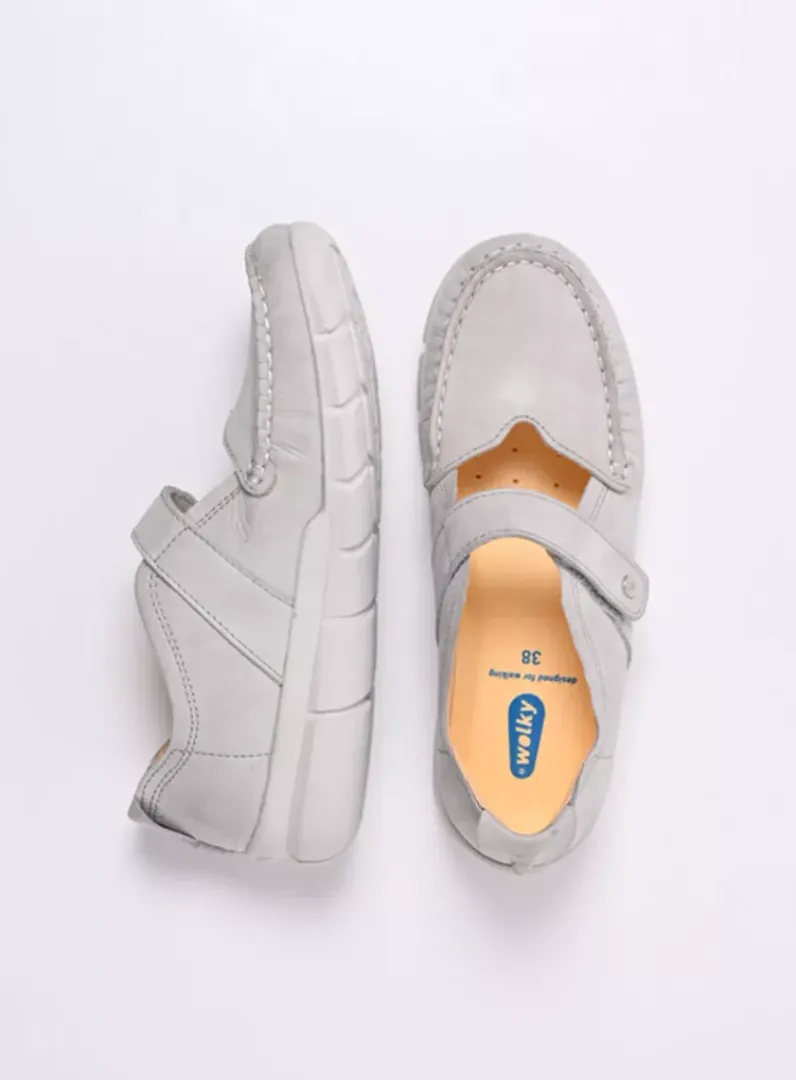 DAMES Wolky Bandschoenen<Yukon - gebroken wit effectleer