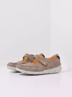 DAMES Wolky Bandschoenen<Yukon - safari effectleer