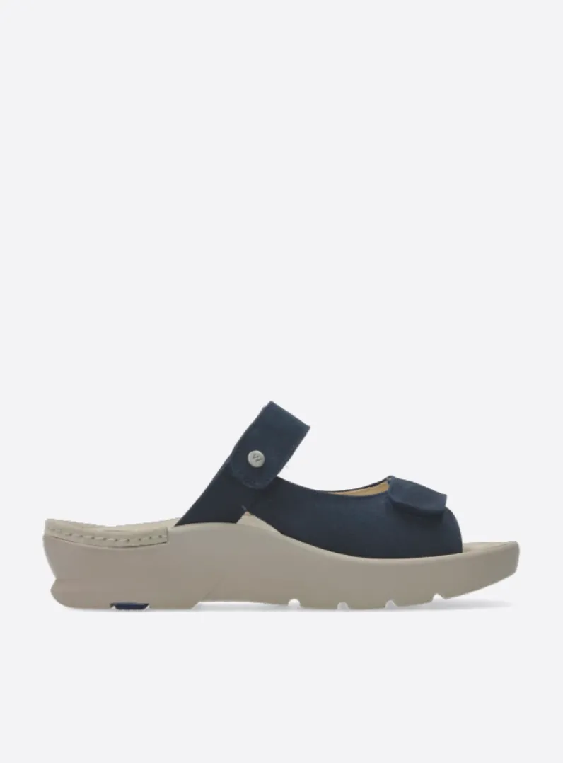 DAMES Wolky Slippers<Zaandam - denim nubuck