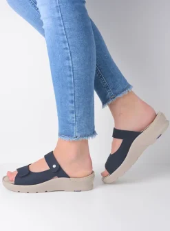 DAMES Wolky Slippers<Zaandam - denim nubuck