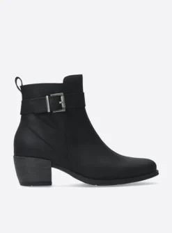 DAMES Wolky Herfst/Winter|Enkellaarsjes<Zavalla HV - zwart nubuck